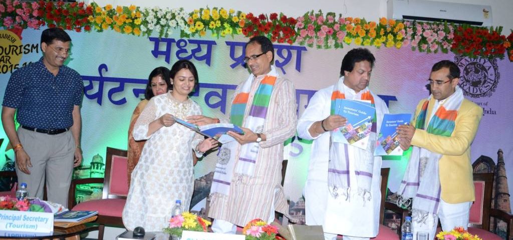 Release of Book on Investors Guide to Tourism by IECCI by Hon Chief Minister of MP Shr Shivraj Singh Chouhan